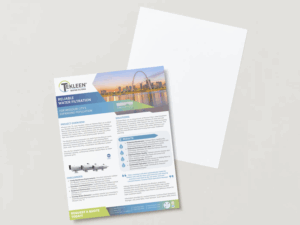 Missouri City's Water Flowing Single Sheet