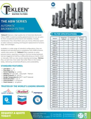ABW Product Cut Sheet