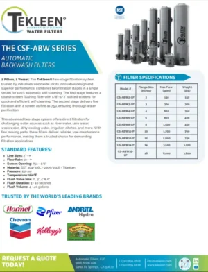 CSF ABW Product Cut Sheet