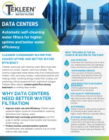 Tekleen Data Center Water Filtration